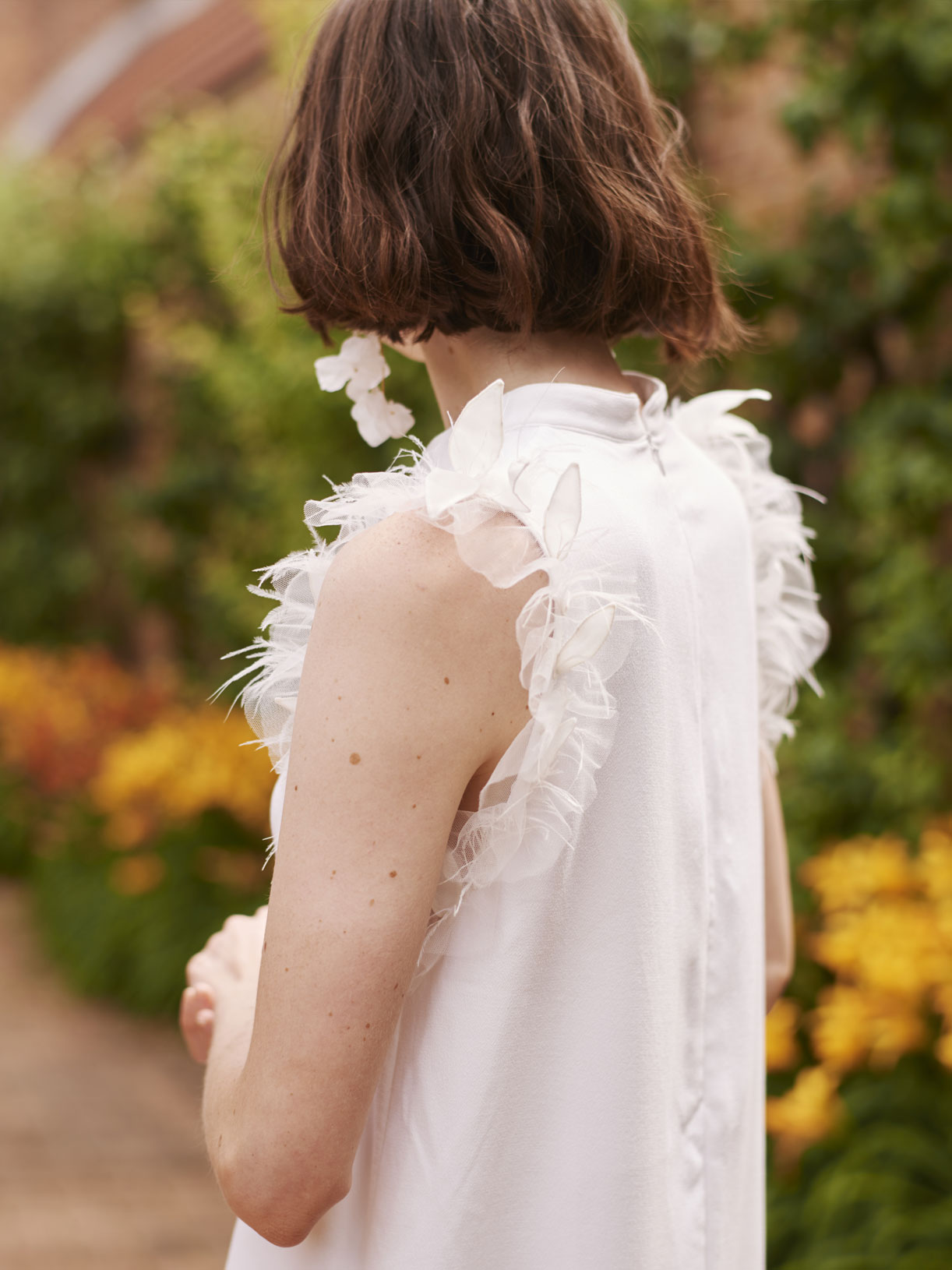Créatrice de robe de mariée romantique sur-mesure recyclee - Myphilo