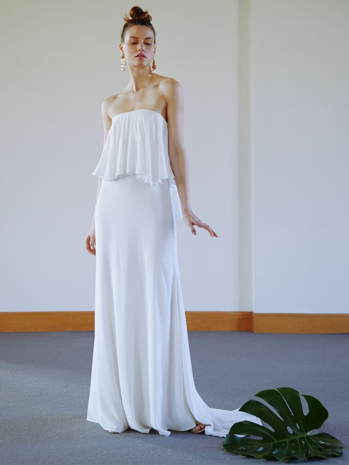 AMBRE - Robe de mariée longue sirène bustier - Créatrice de robes de mariée sur-mesure éthique et bio sur Paris - Myphilosophy